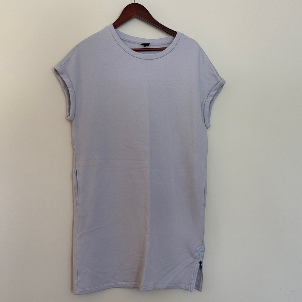 Sporty Lavender T-Shirt Dress